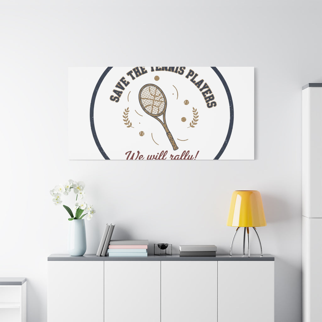 Save the Tennis Players Canvas | Tennis vs Pickleball Meme, Racquet Sport Humor