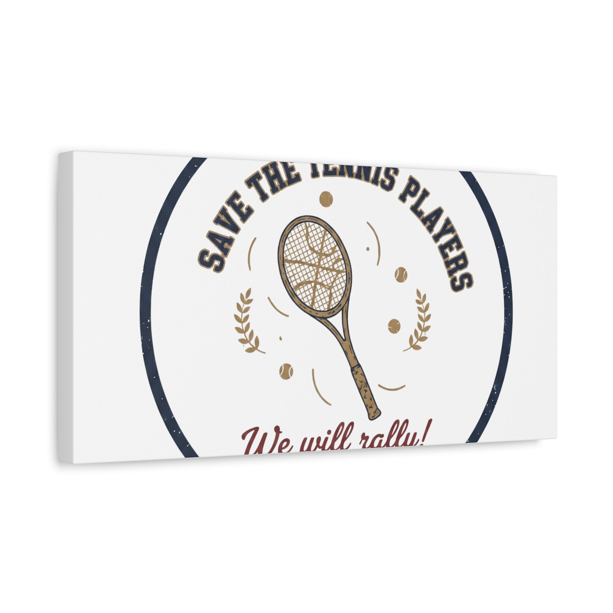 Save the Tennis Players Canvas | Tennis vs Pickleball Meme, Racquet Sport Humor