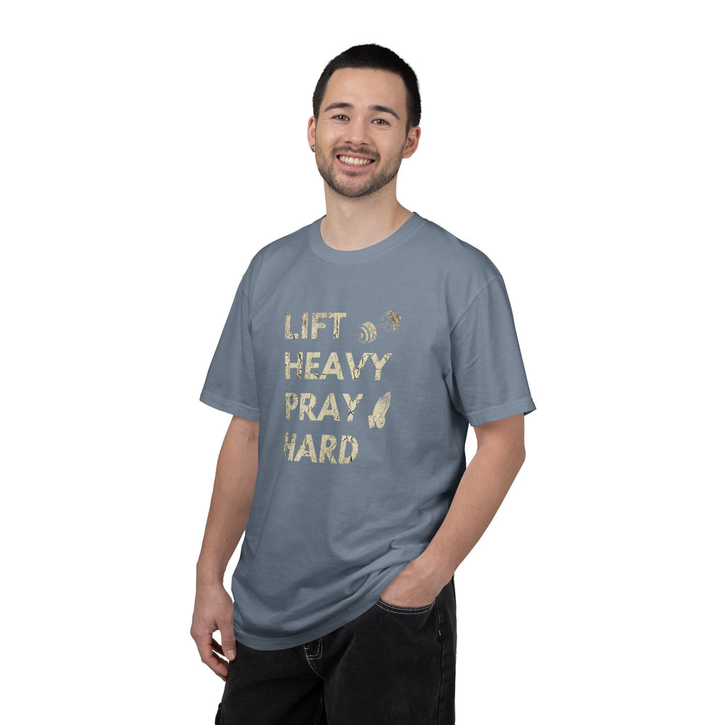 Lift Heavy Pray Hard // Vintage Wash Pump Cover