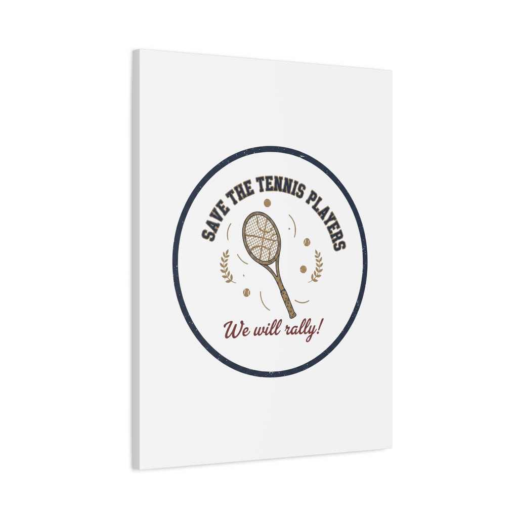 Save the Tennis Players Canvas | Tennis vs Pickleball Meme, Racquet Sport Humor