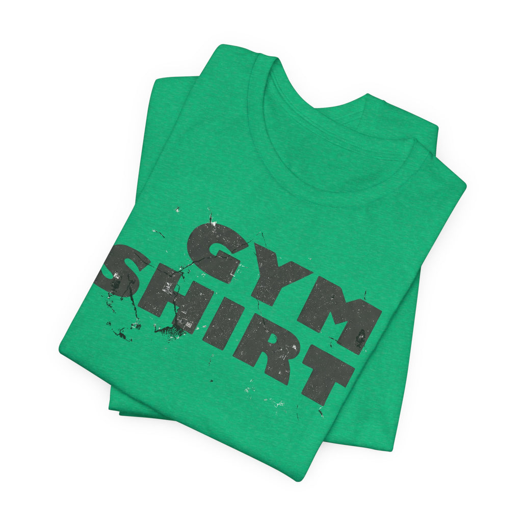 The Literal "Gym Shirt" | Distressed Vintage Tee