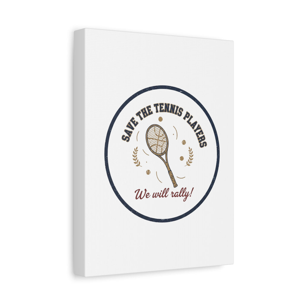 Save the Tennis Players Canvas | Tennis vs Pickleball Meme, Racquet Sport Humor