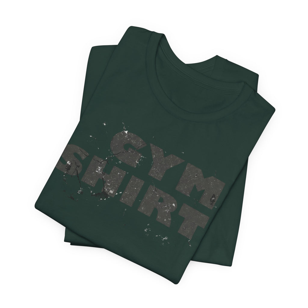 The Literal "Gym Shirt" | Distressed Vintage Tee