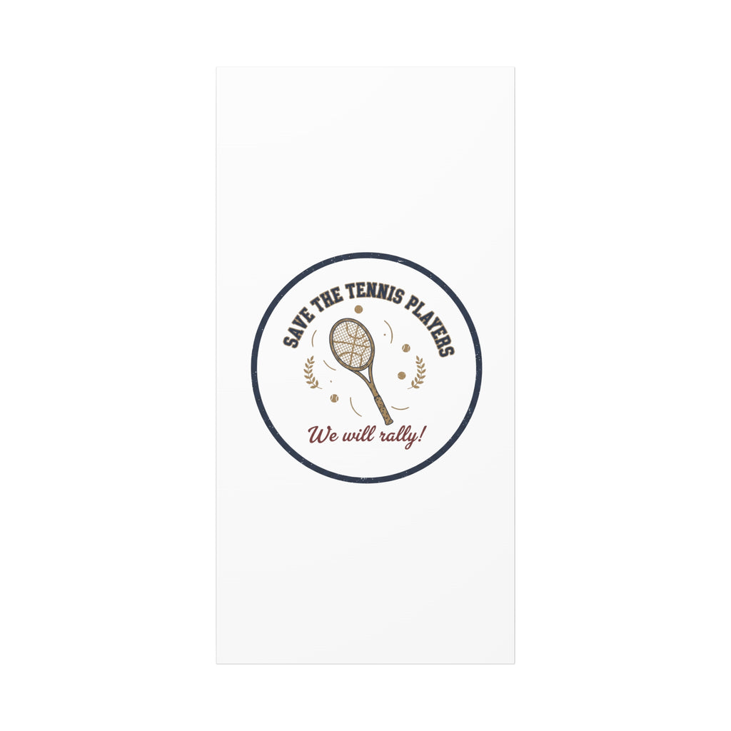 Save the Tennis Players Canvas | Tennis vs Pickleball Meme, Racquet Sport Humor