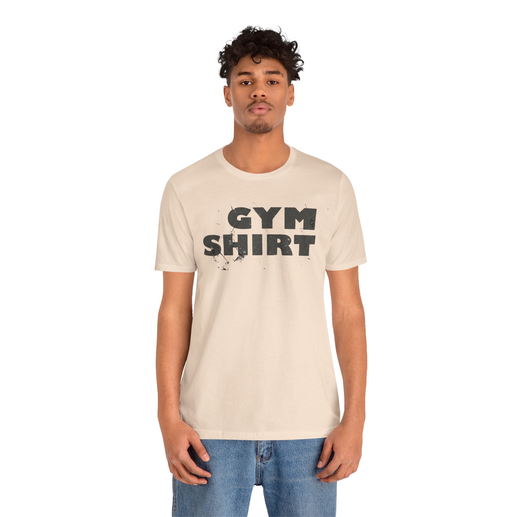 The Literal "Gym Shirt" | Distressed Vintage Tee