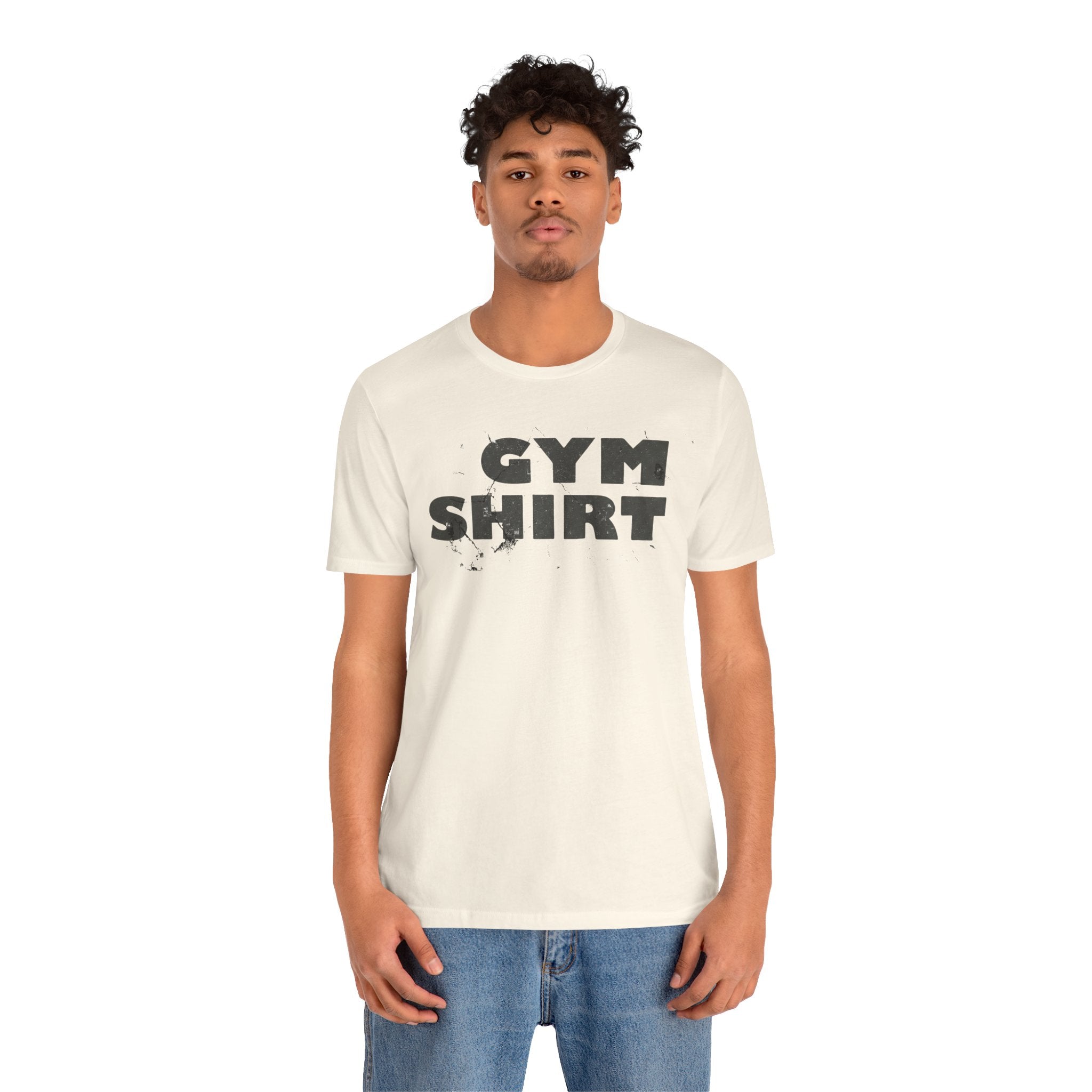 The Literal "Gym Shirt" | Distressed Vintage Tee