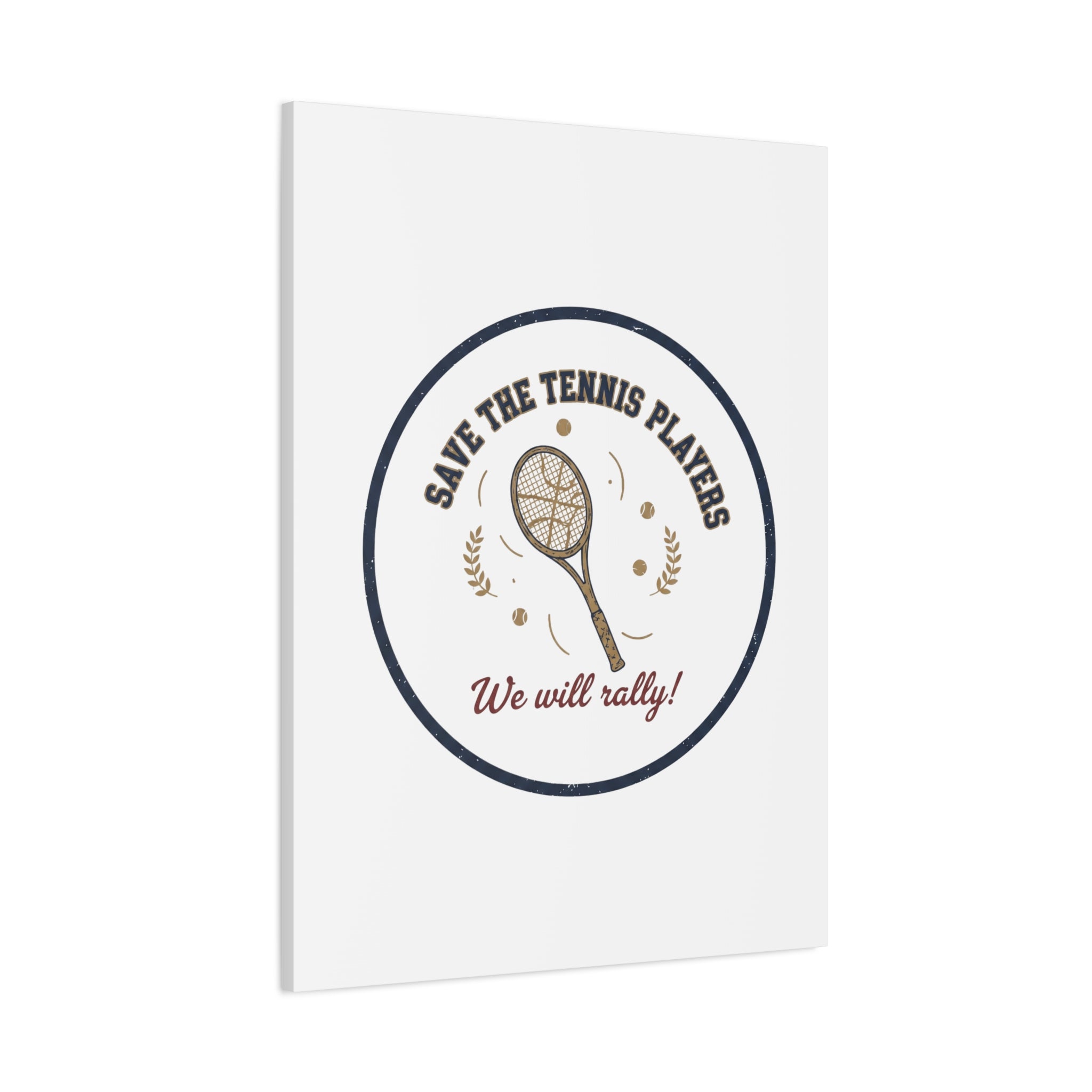 Save the Tennis Players Canvas | Tennis vs Pickleball Meme, Racquet Sport Humor