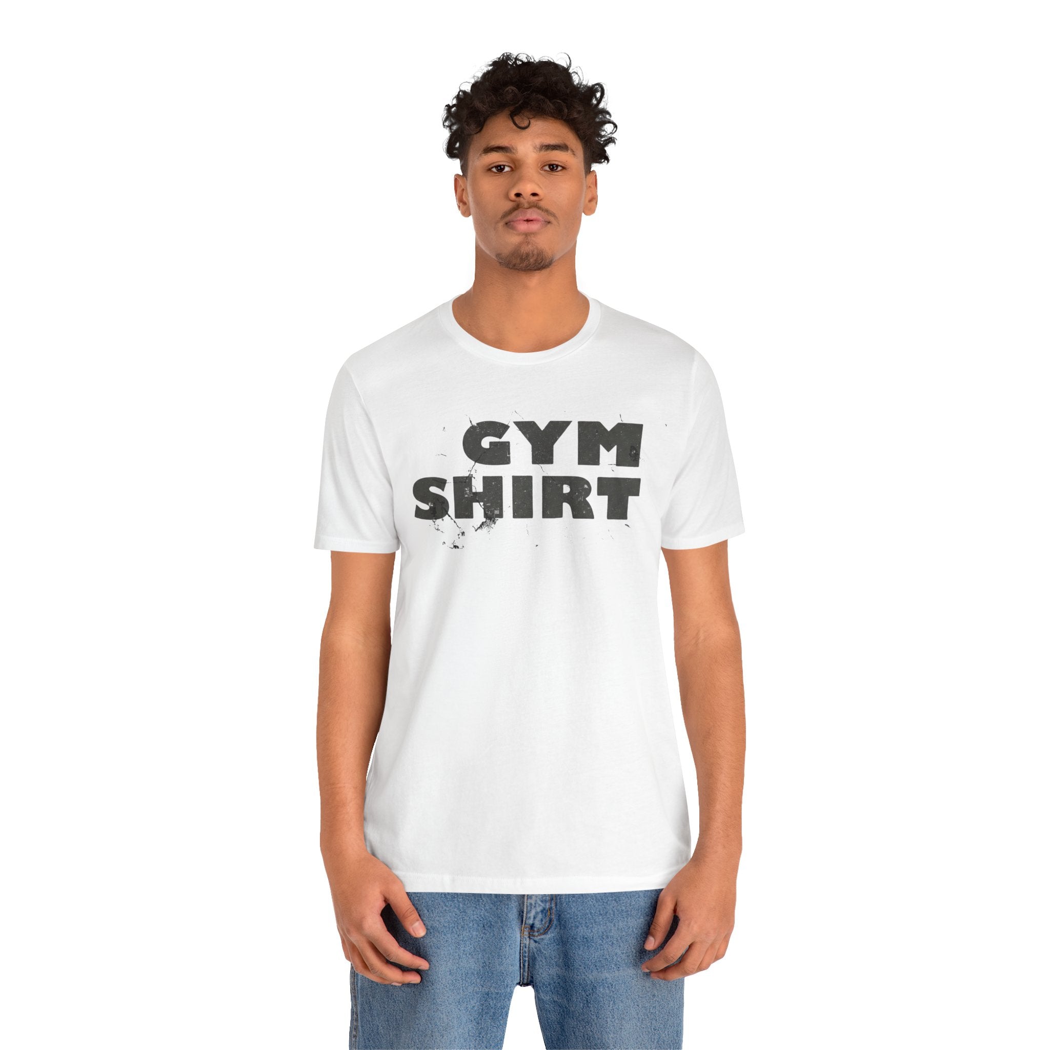 The Literal "Gym Shirt" | Distressed Vintage Tee