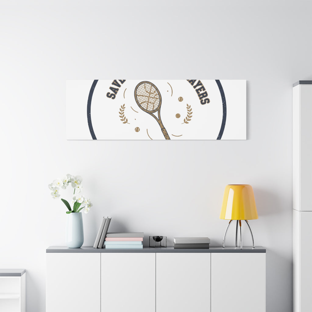Save the Tennis Players Canvas | Tennis vs Pickleball Meme, Racquet Sport Humor