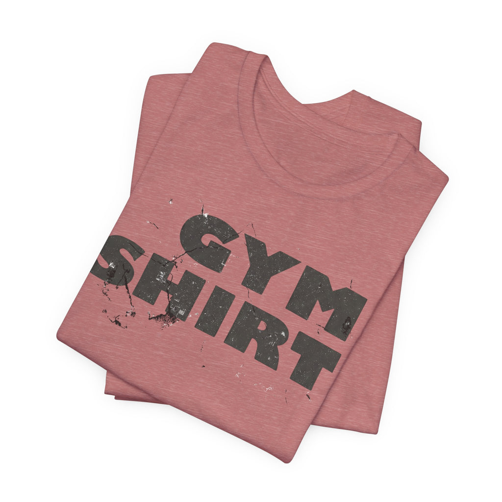 The Literal "Gym Shirt" | Distressed Vintage Tee