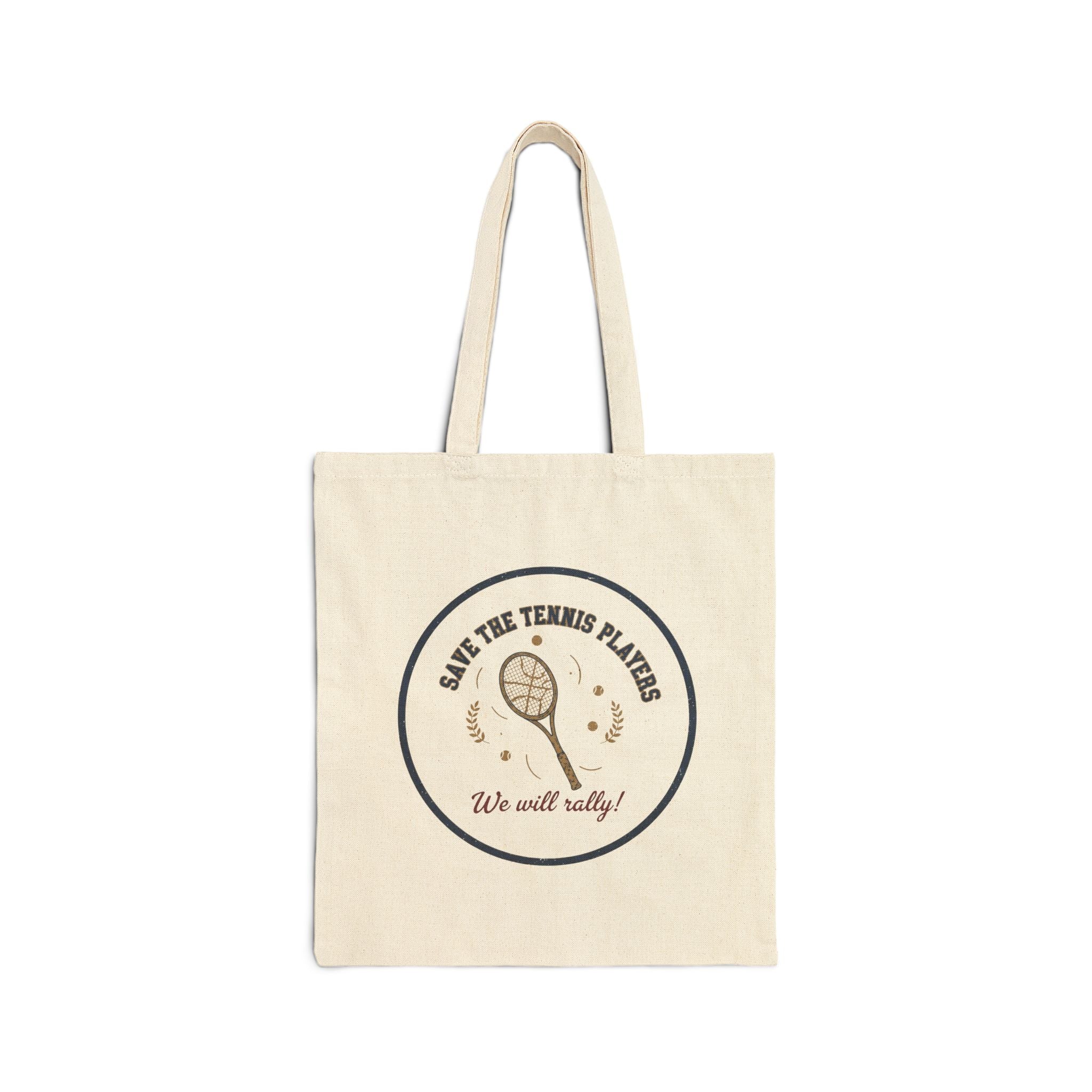 Save the Tennis Players Tote Bag | Tennis vs Pickleball Meme, Racquet Sport Humor