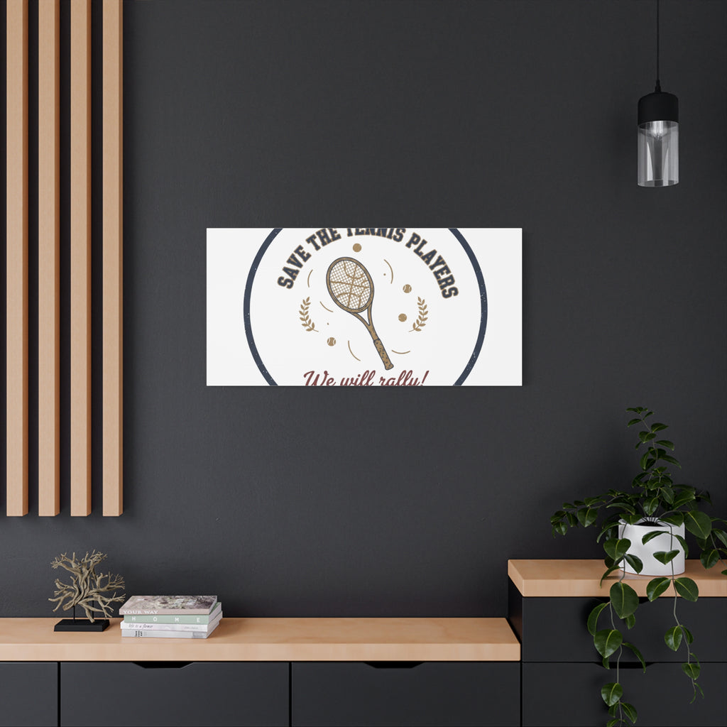 Save the Tennis Players Canvas | Tennis vs Pickleball Meme, Racquet Sport Humor