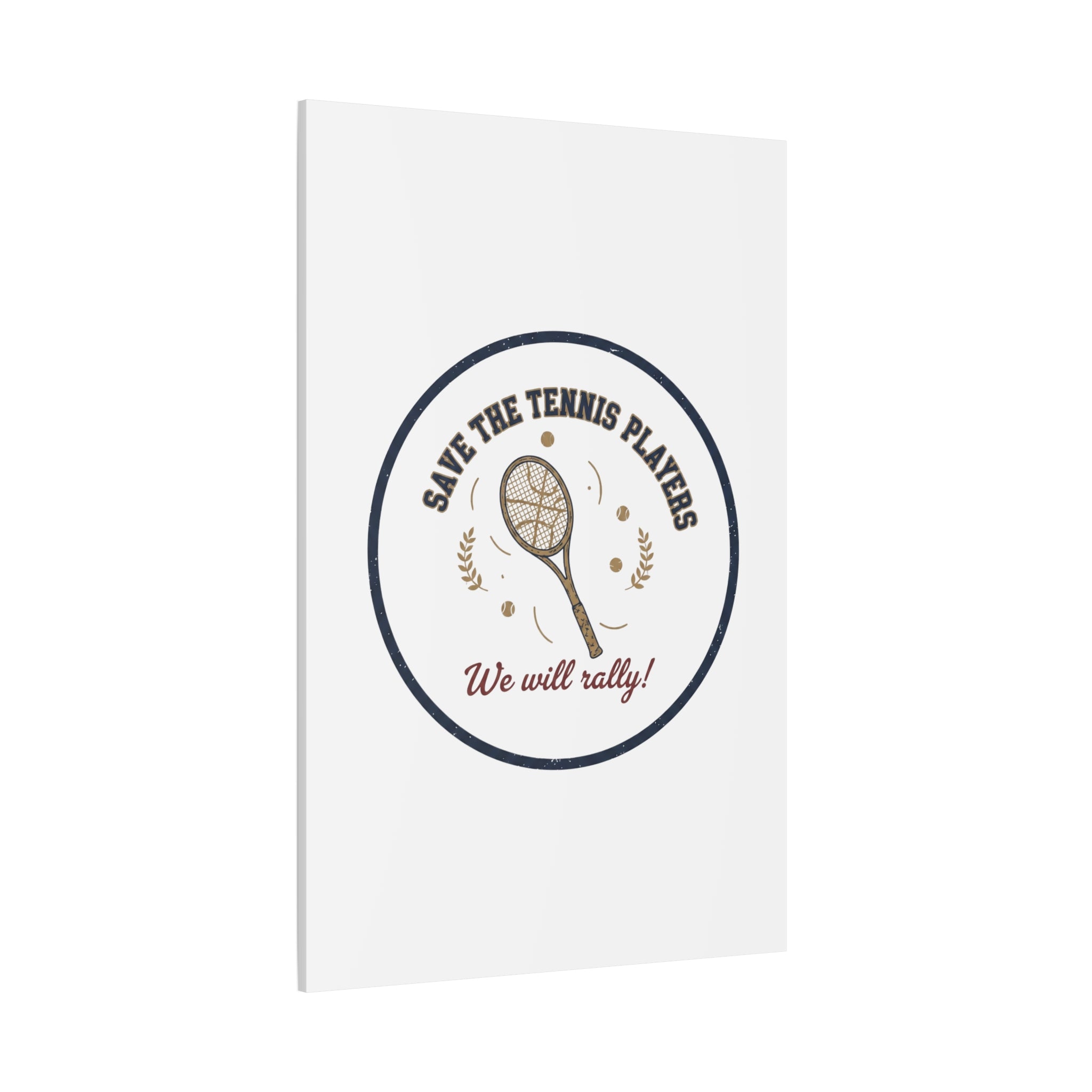 Save the Tennis Players Canvas | Tennis vs Pickleball Meme, Racquet Sport Humor