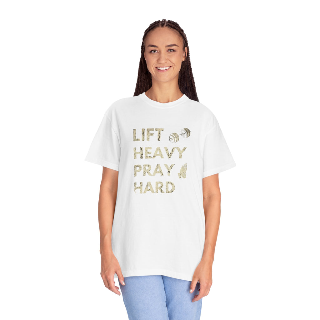 Lift Heavy Pray Hard // Vintage Wash Pump Cover