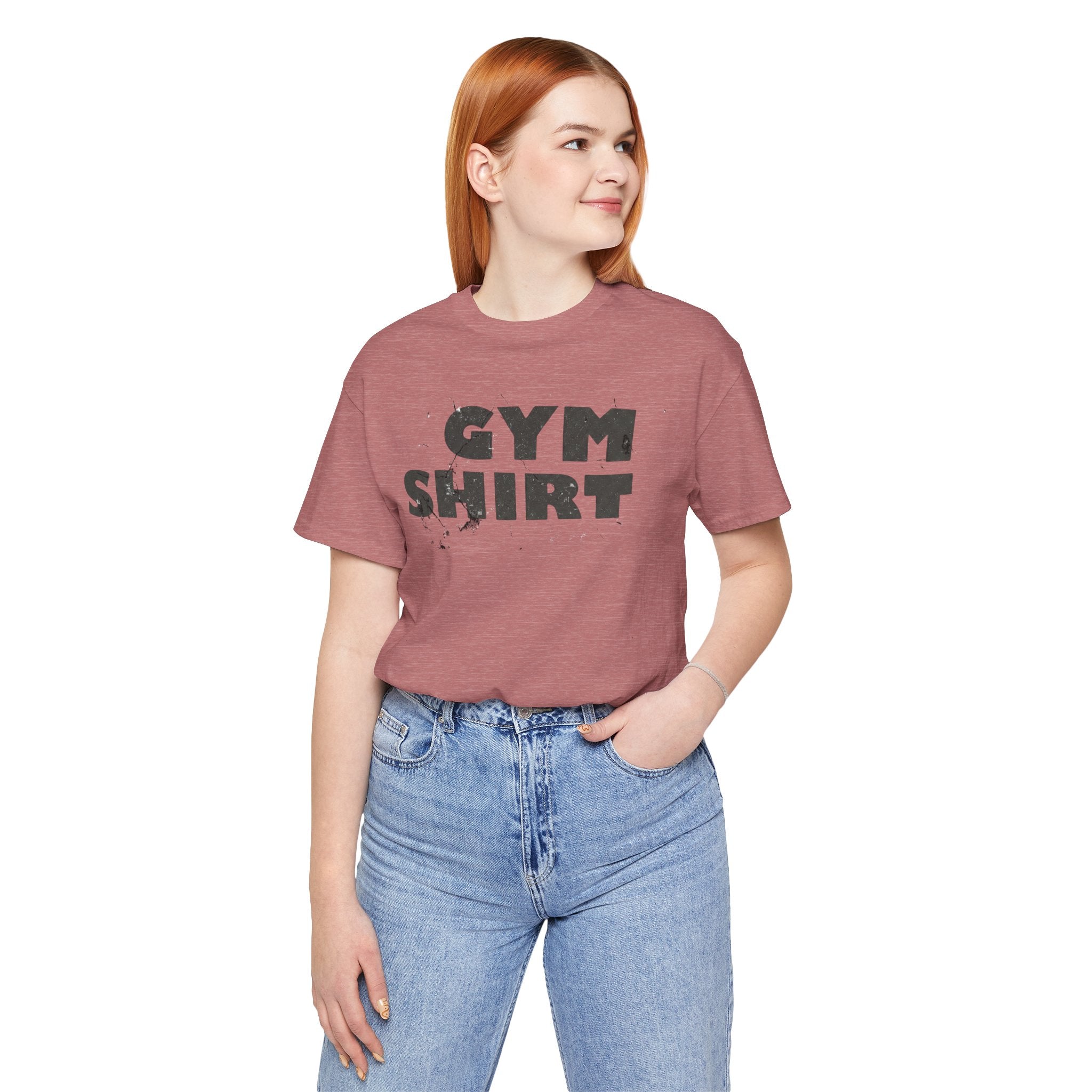 The Literal "Gym Shirt" | Distressed Vintage Tee