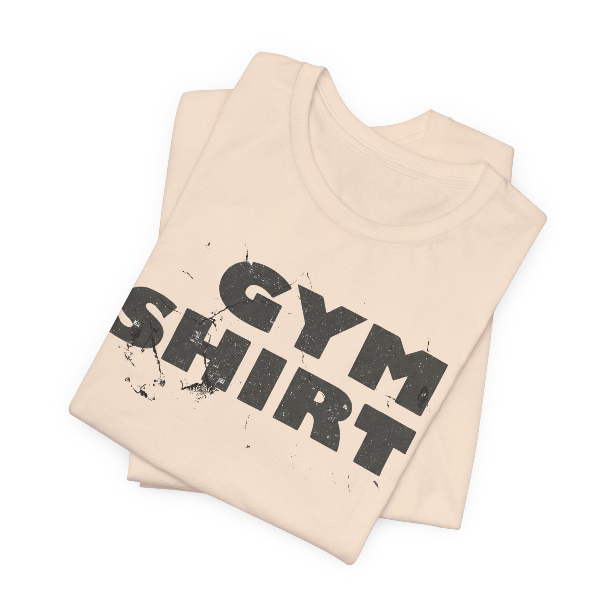 The Literal "Gym Shirt" | Distressed Vintage Tee