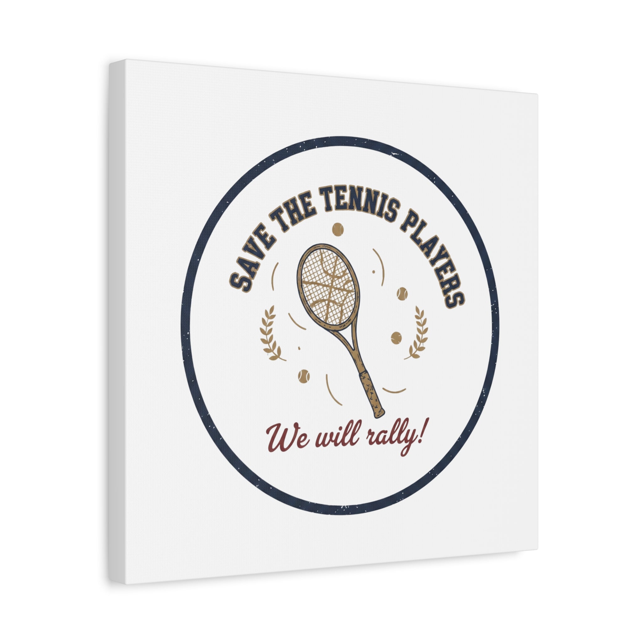 Save the Tennis Players Canvas | Tennis vs Pickleball Meme, Racquet Sport Humor