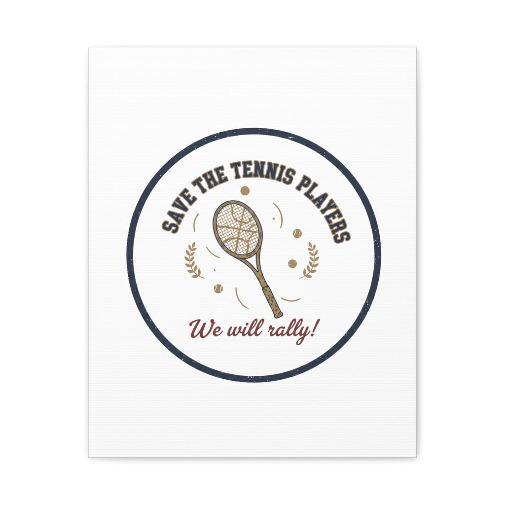 Save the Tennis Players Canvas | Tennis vs Pickleball Meme, Racquet Sport Humor