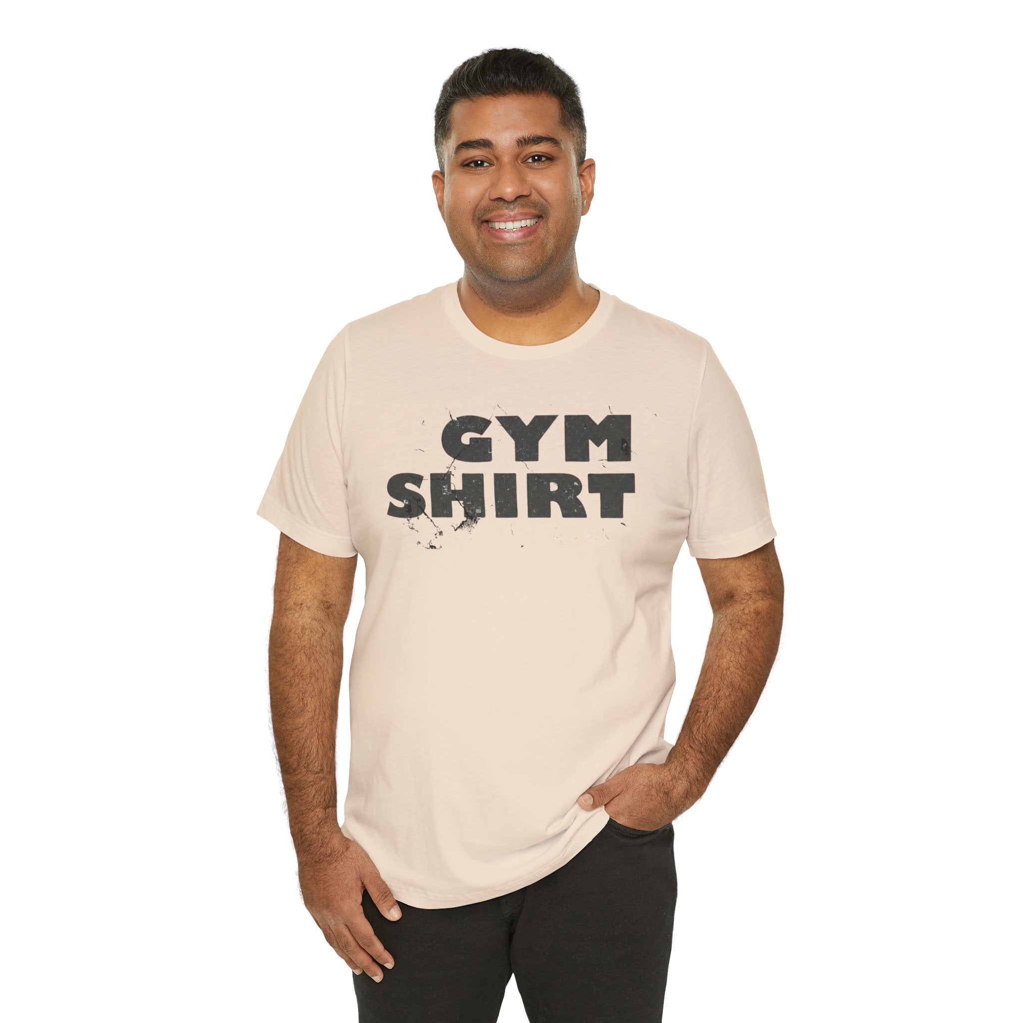 The Literal "Gym Shirt" | Distressed Vintage Tee