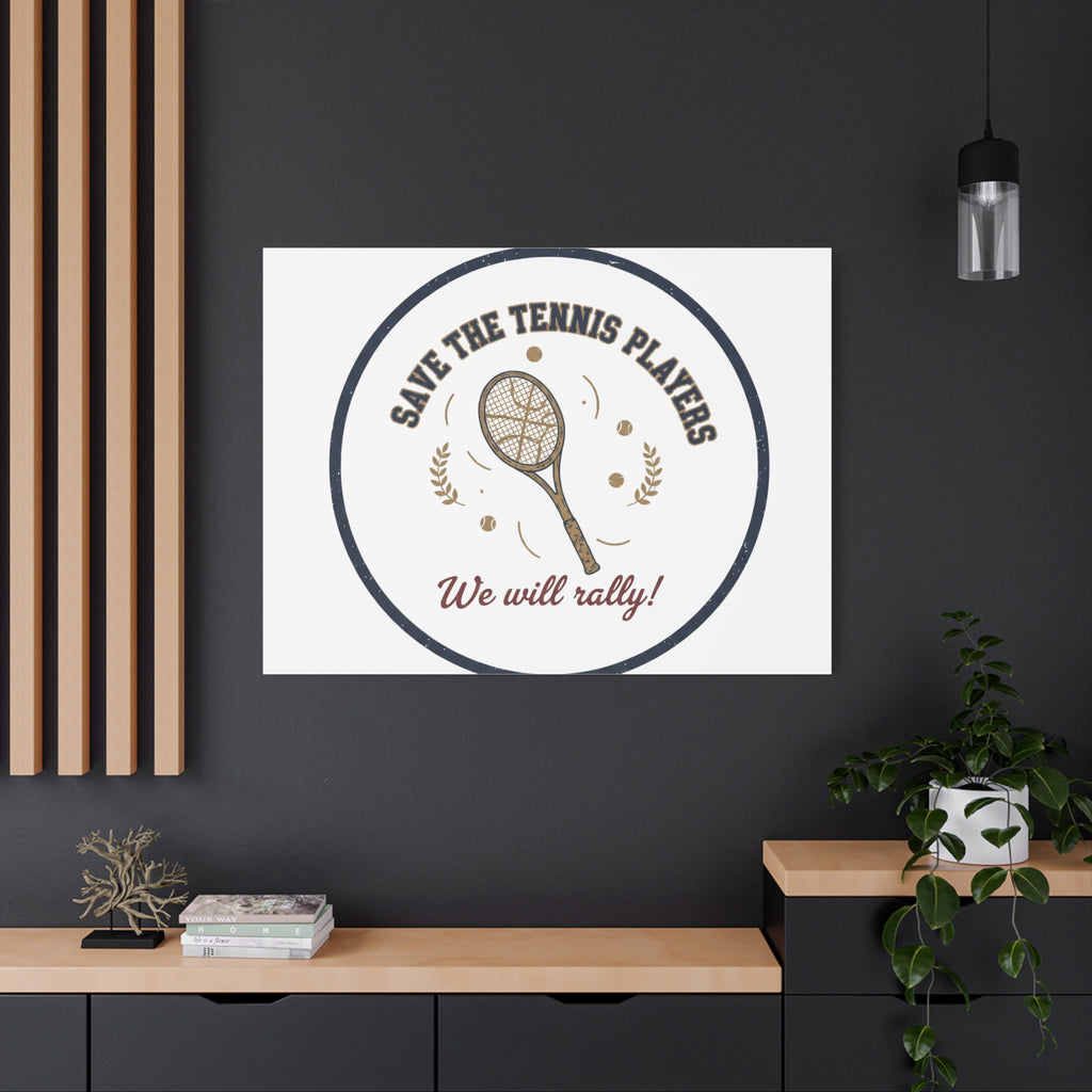 Save the Tennis Players Canvas | Tennis vs Pickleball Meme, Racquet Sport Humor