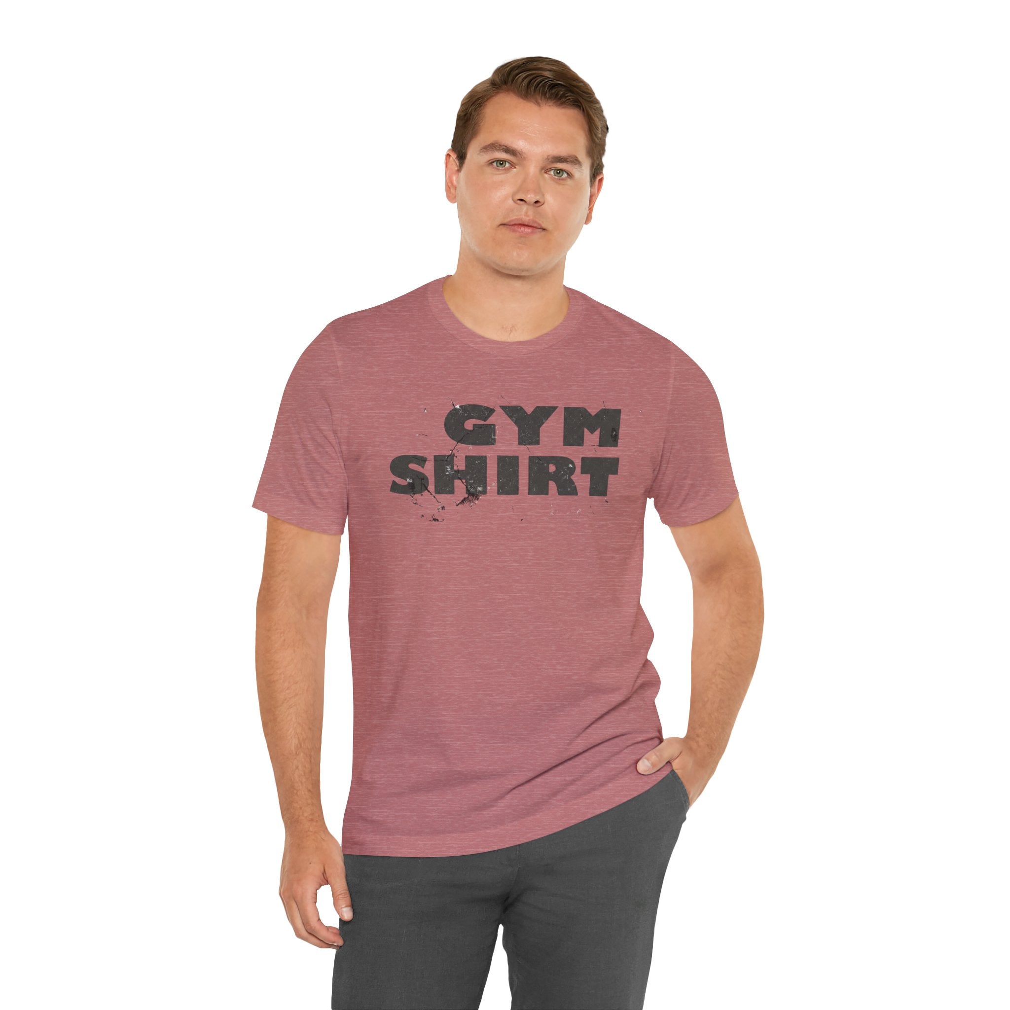 The Literal "Gym Shirt" | Distressed Vintage Tee