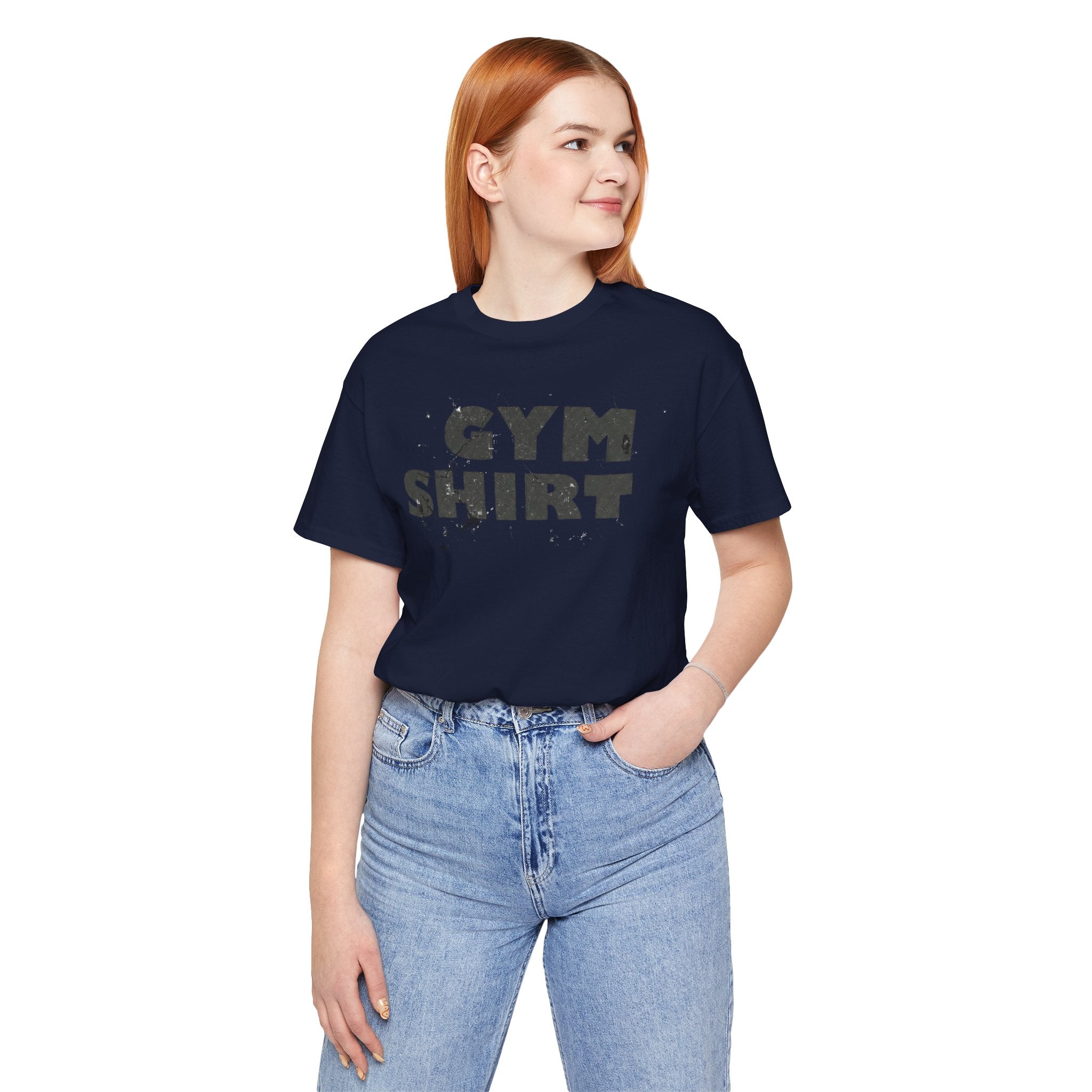 The Literal "Gym Shirt" | Distressed Vintage Tee