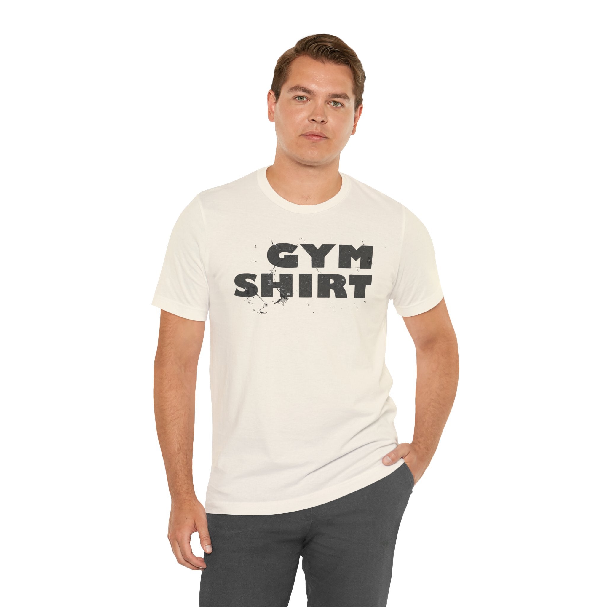 The Literal "Gym Shirt" | Distressed Vintage Tee