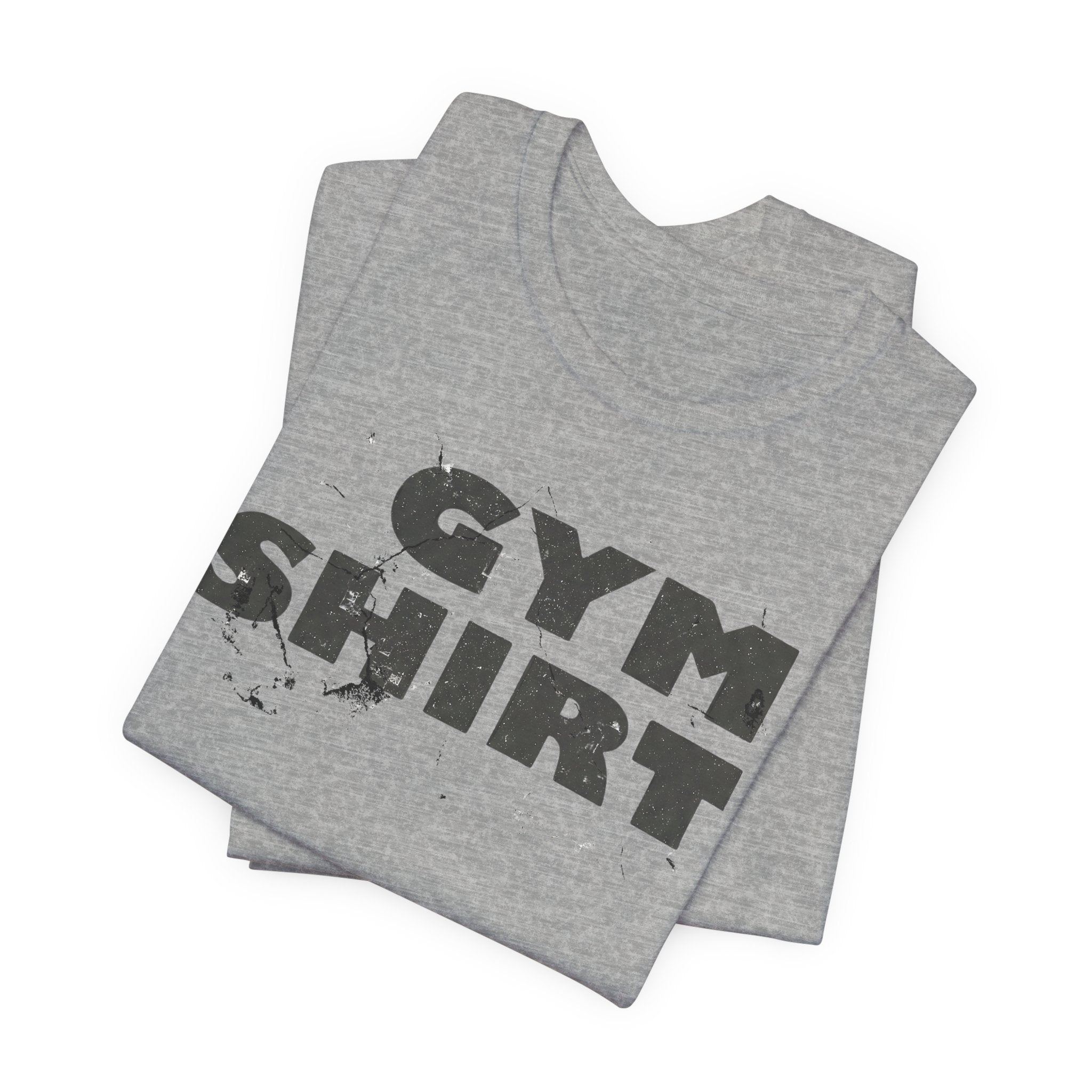 The Literal "Gym Shirt" | Distressed Vintage Tee