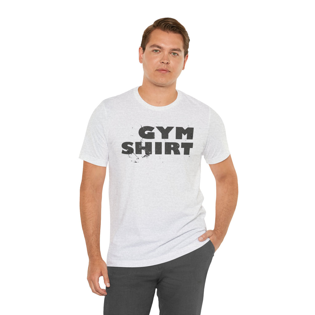 The Literal "Gym Shirt" | Distressed Vintage Tee
