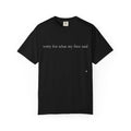 "Sorry For What My Face Said" Funny T-Shirt | Sarcastic Graphic Tee