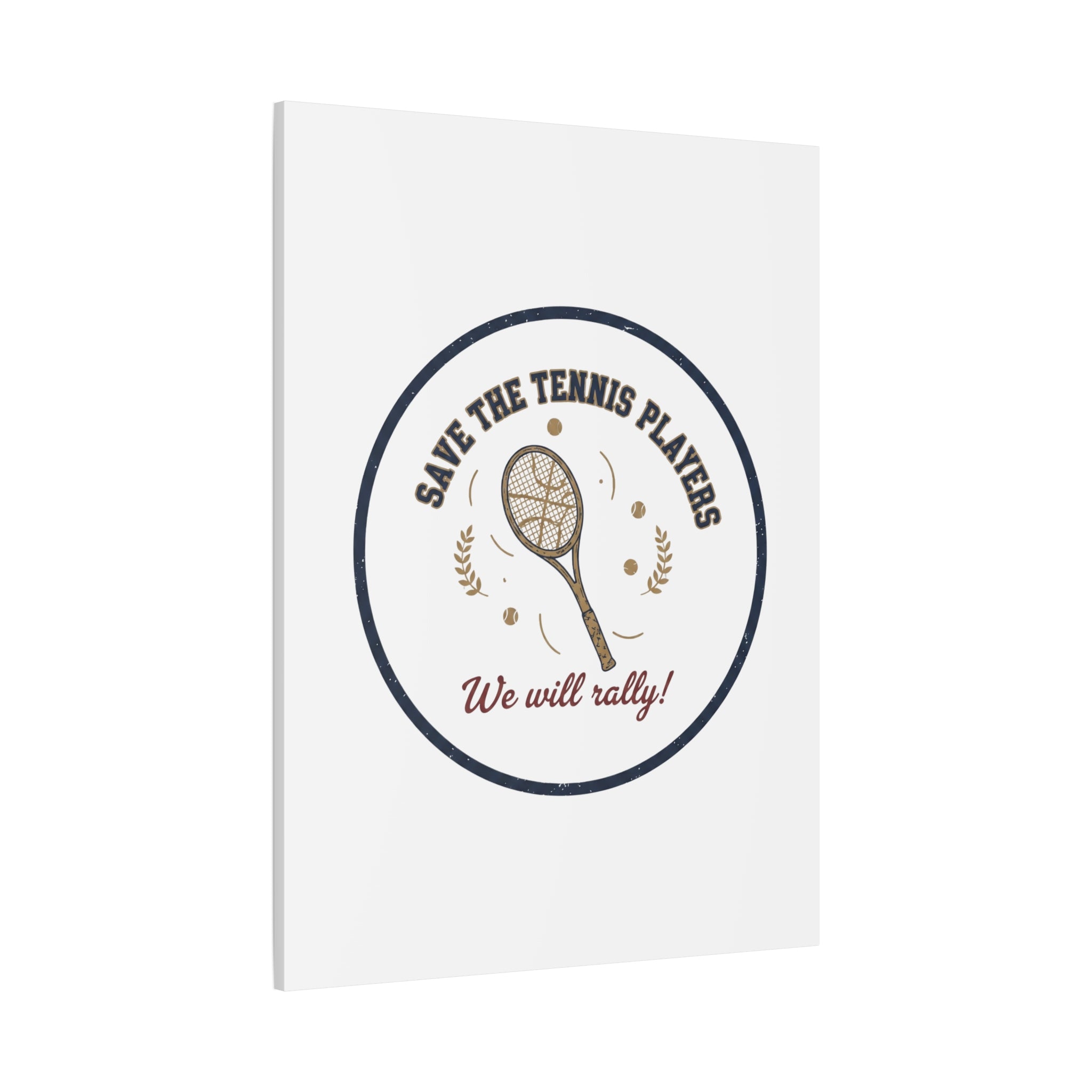 Save the Tennis Players Canvas | Tennis vs Pickleball Meme, Racquet Sport Humor