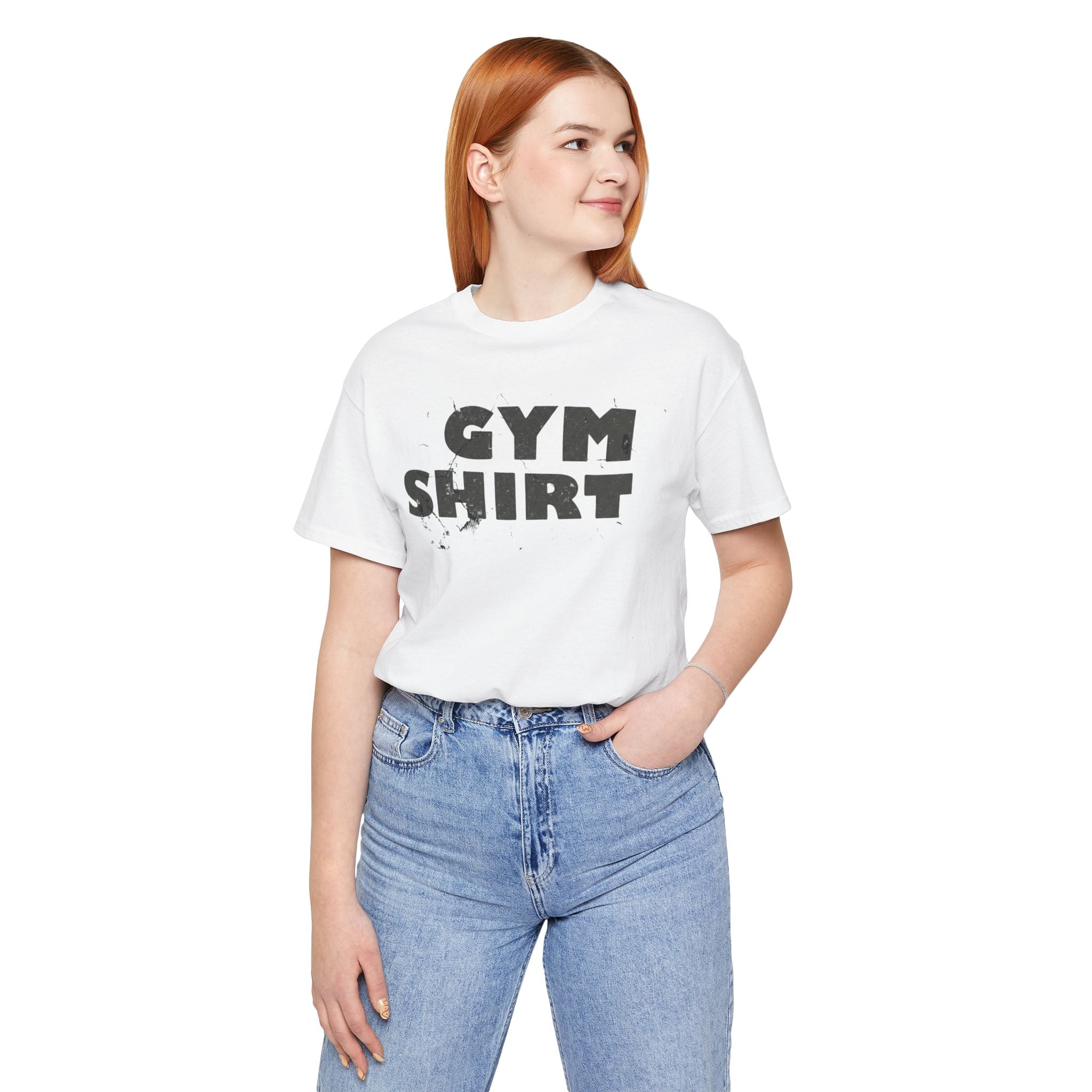The Literal "Gym Shirt" | Distressed Vintage Tee