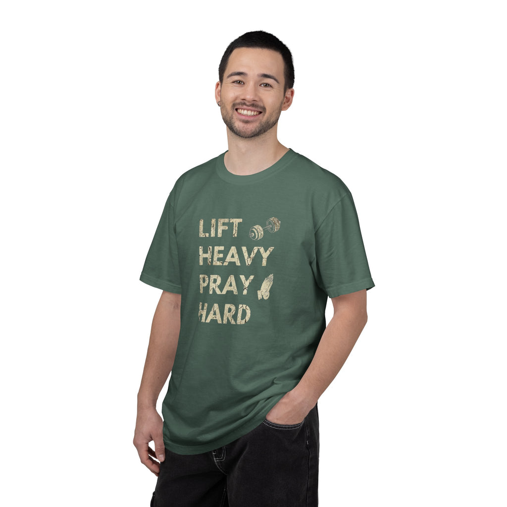 Lift Heavy Pray Hard // Vintage Wash Pump Cover