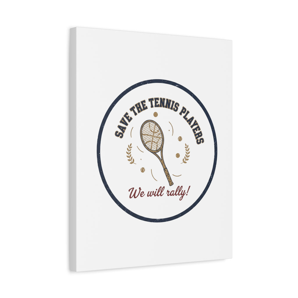 Save the Tennis Players Canvas | Tennis vs Pickleball Meme, Racquet Sport Humor