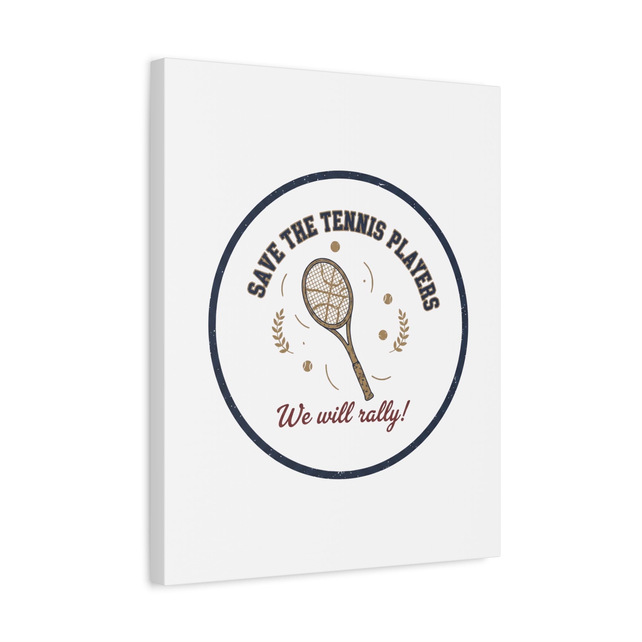 Save the Tennis Players Canvas | Tennis vs Pickleball Meme, Racquet Sport Humor