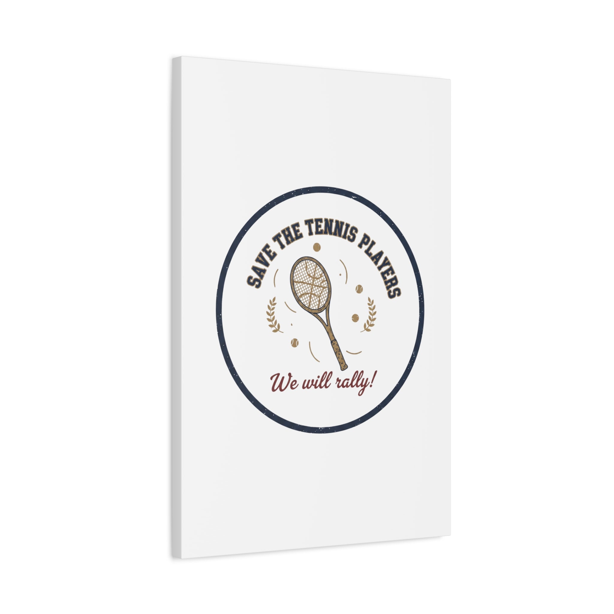 Save the Tennis Players Canvas | Tennis vs Pickleball Meme, Racquet Sport Humor