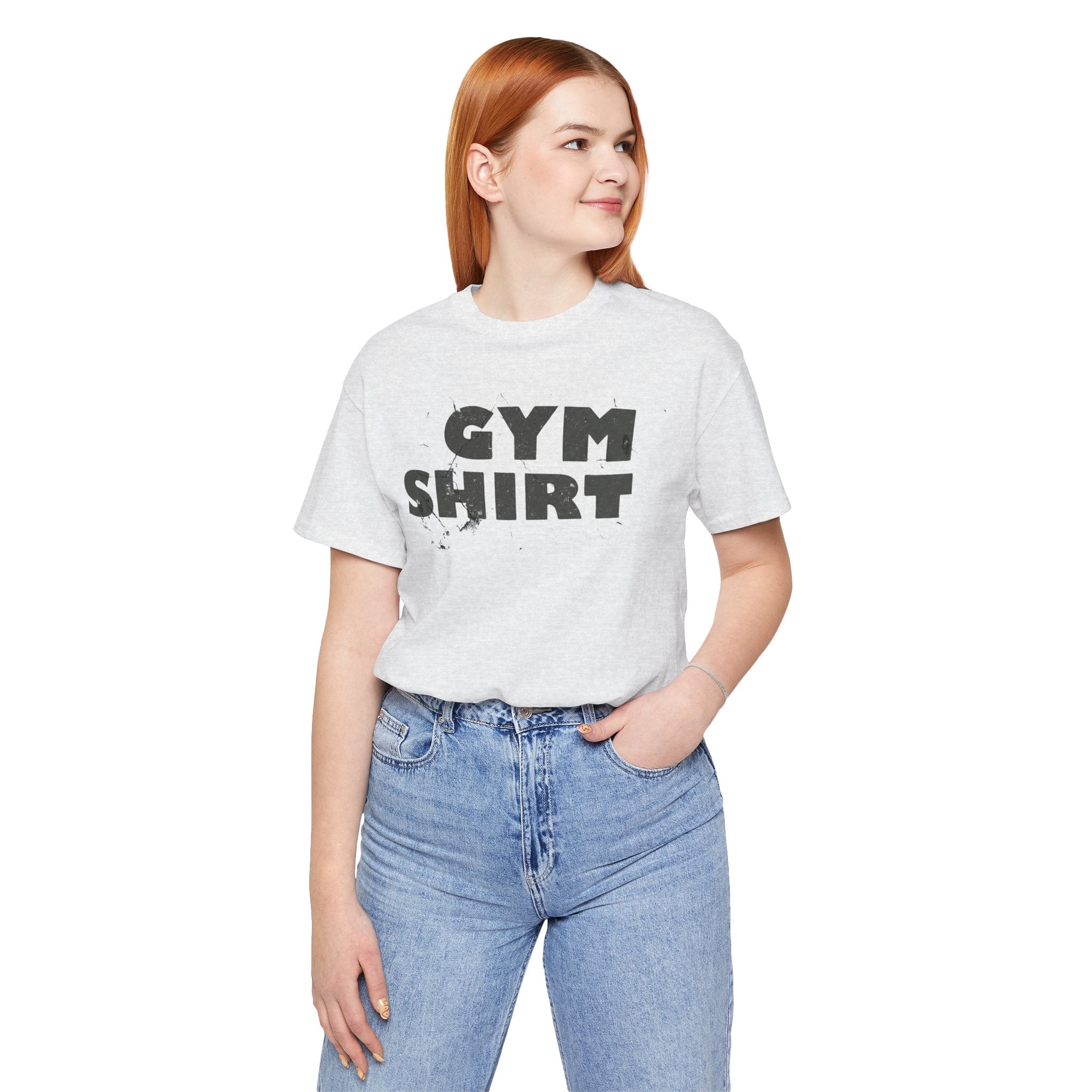 The Literal "Gym Shirt" | Distressed Vintage Tee