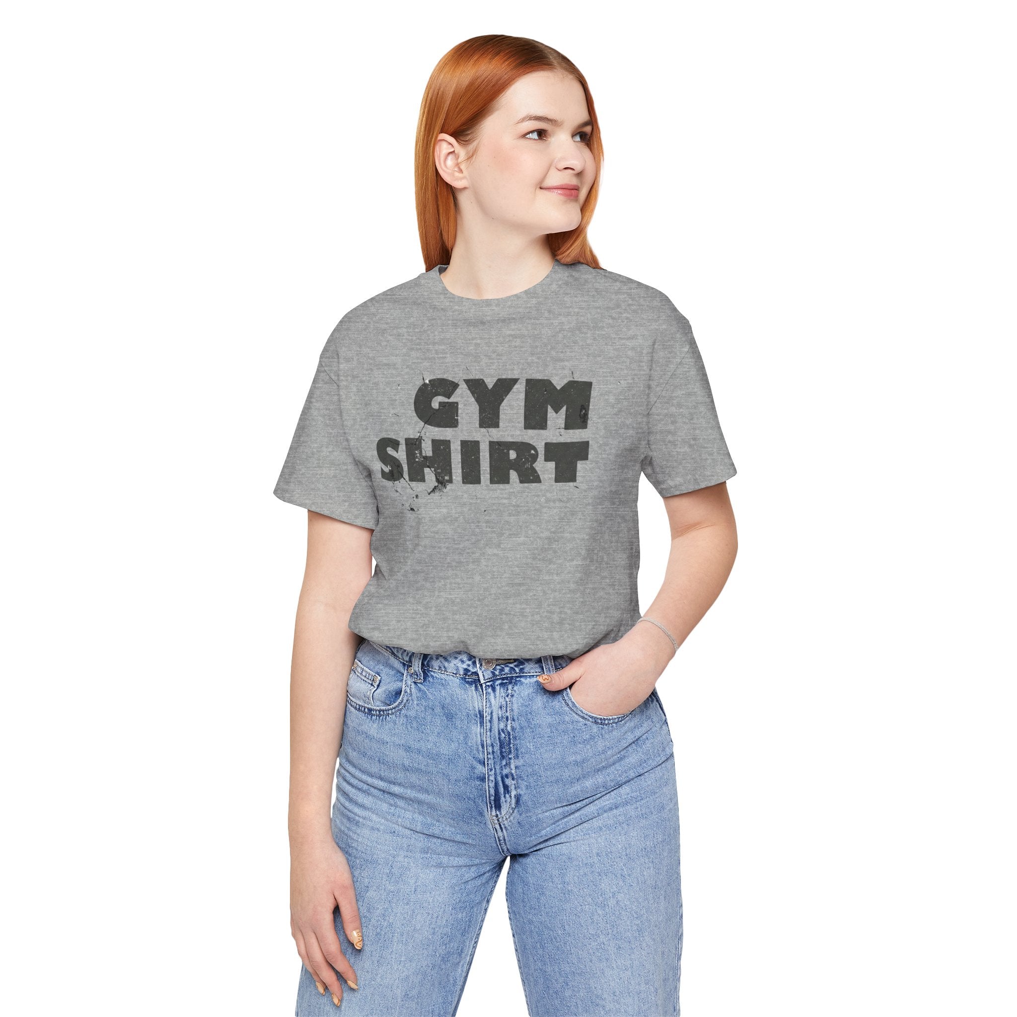 The Literal "Gym Shirt" | Distressed Vintage Tee