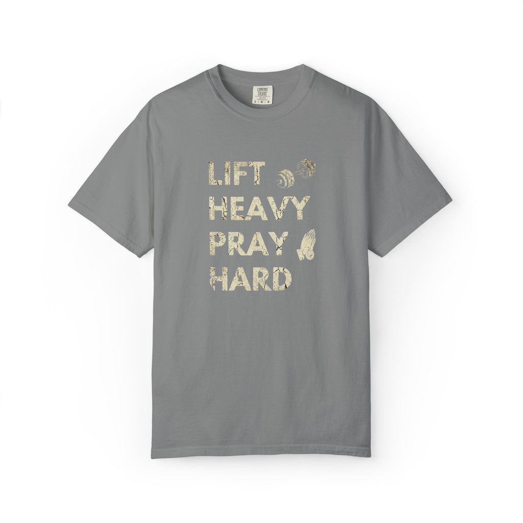 Lift Heavy Pray Hard // Vintage Wash Pump Cover