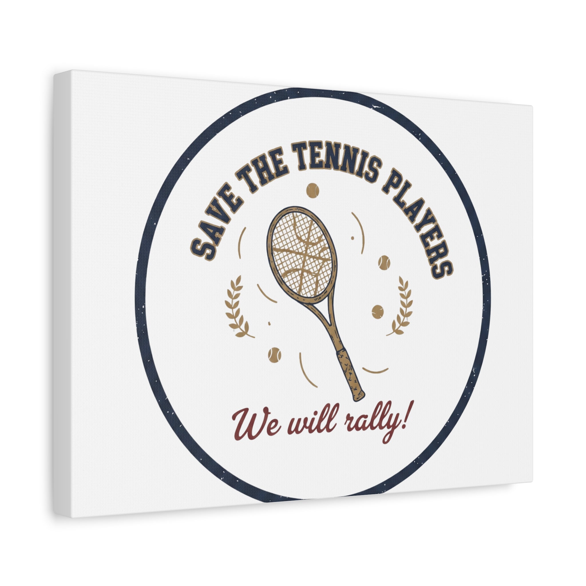 Save the Tennis Players Canvas | Tennis vs Pickleball Meme, Racquet Sport Humor