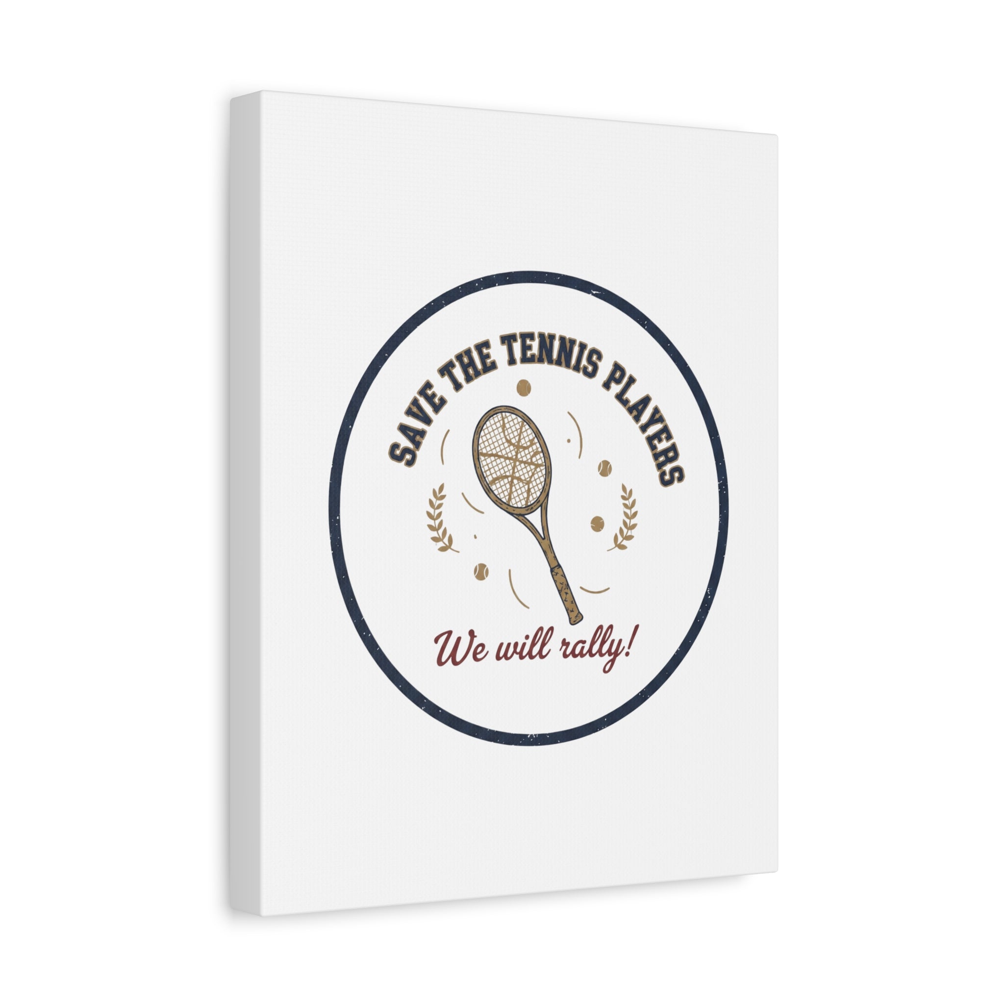 Save the Tennis Players Canvas | Tennis vs Pickleball Meme, Racquet Sport Humor