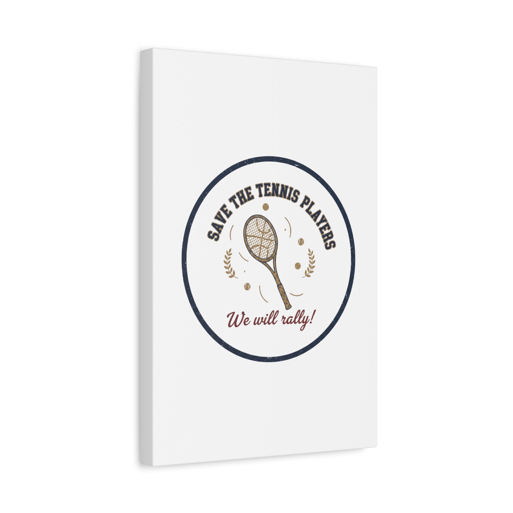 Save the Tennis Players Canvas | Tennis vs Pickleball Meme, Racquet Sport Humor