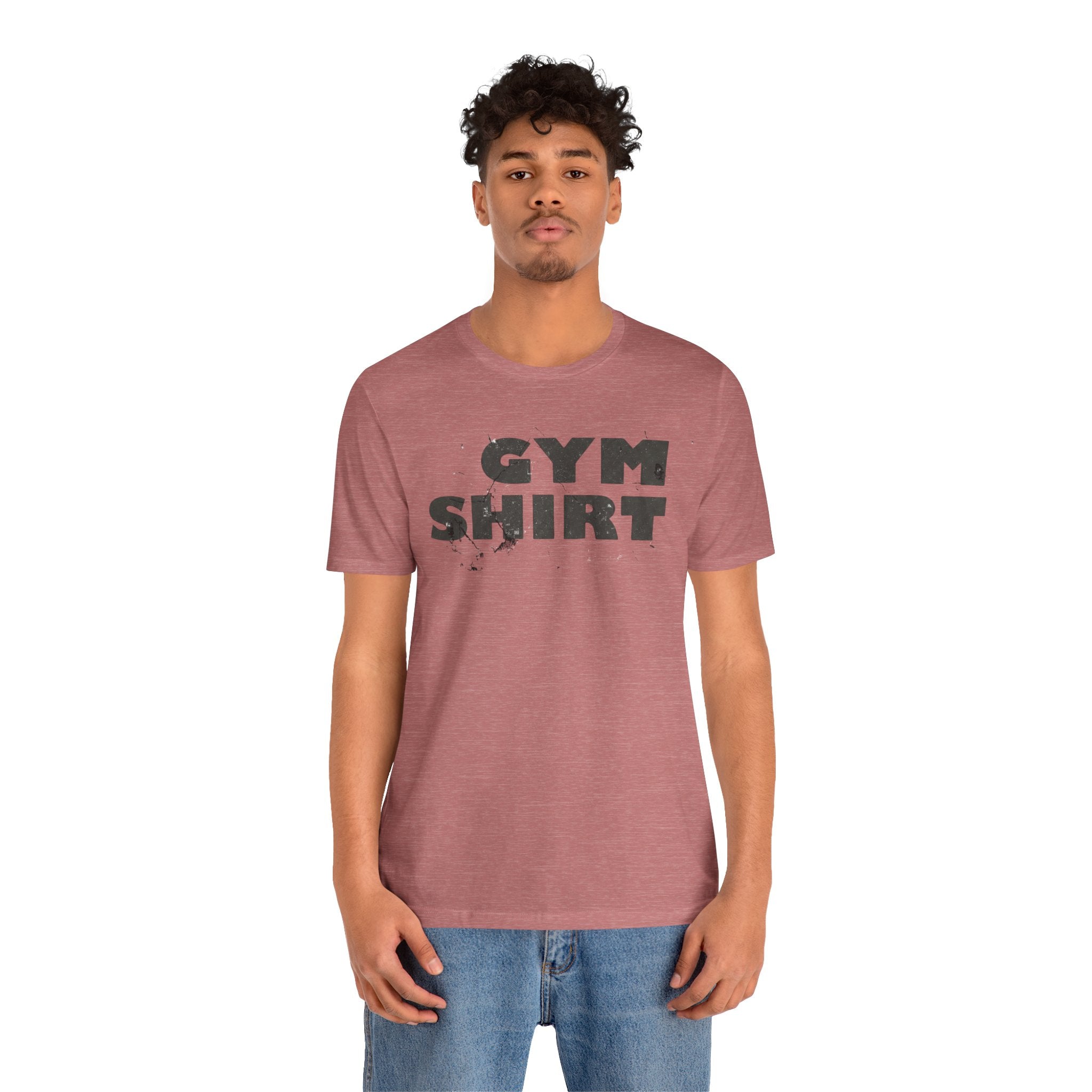 The Literal "Gym Shirt" | Distressed Vintage Tee