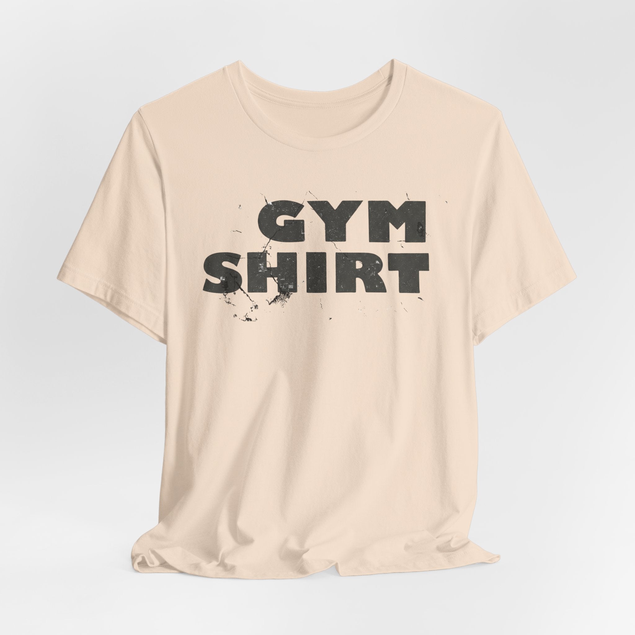 The Literal "Gym Shirt" | Distressed Vintage Tee