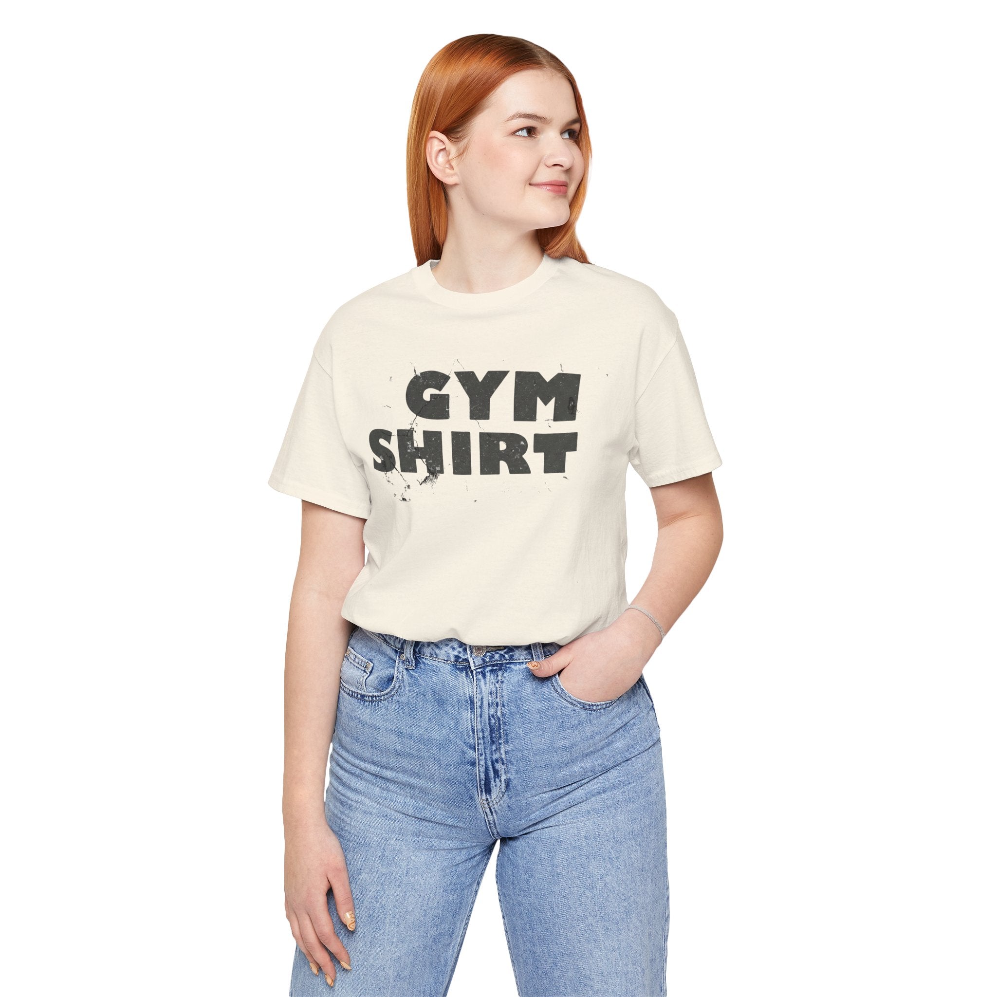 The Literal "Gym Shirt" | Distressed Vintage Tee