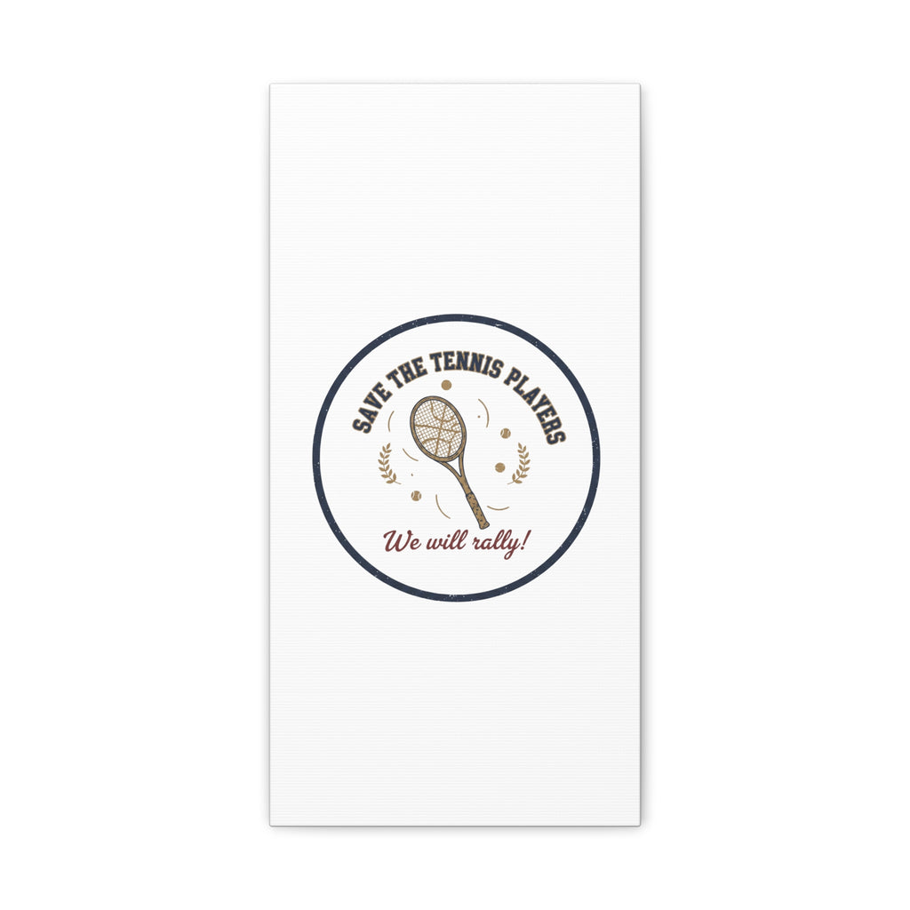 Save the Tennis Players Canvas | Tennis vs Pickleball Meme, Racquet Sport Humor