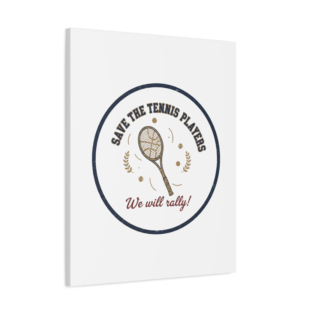 Save the Tennis Players Canvas | Tennis vs Pickleball Meme, Racquet Sport Humor