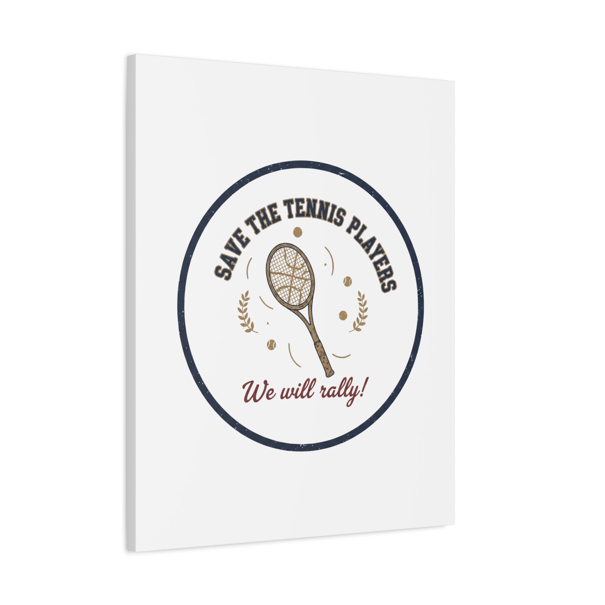 Save the Tennis Players Canvas | Tennis vs Pickleball Meme, Racquet Sport Humor