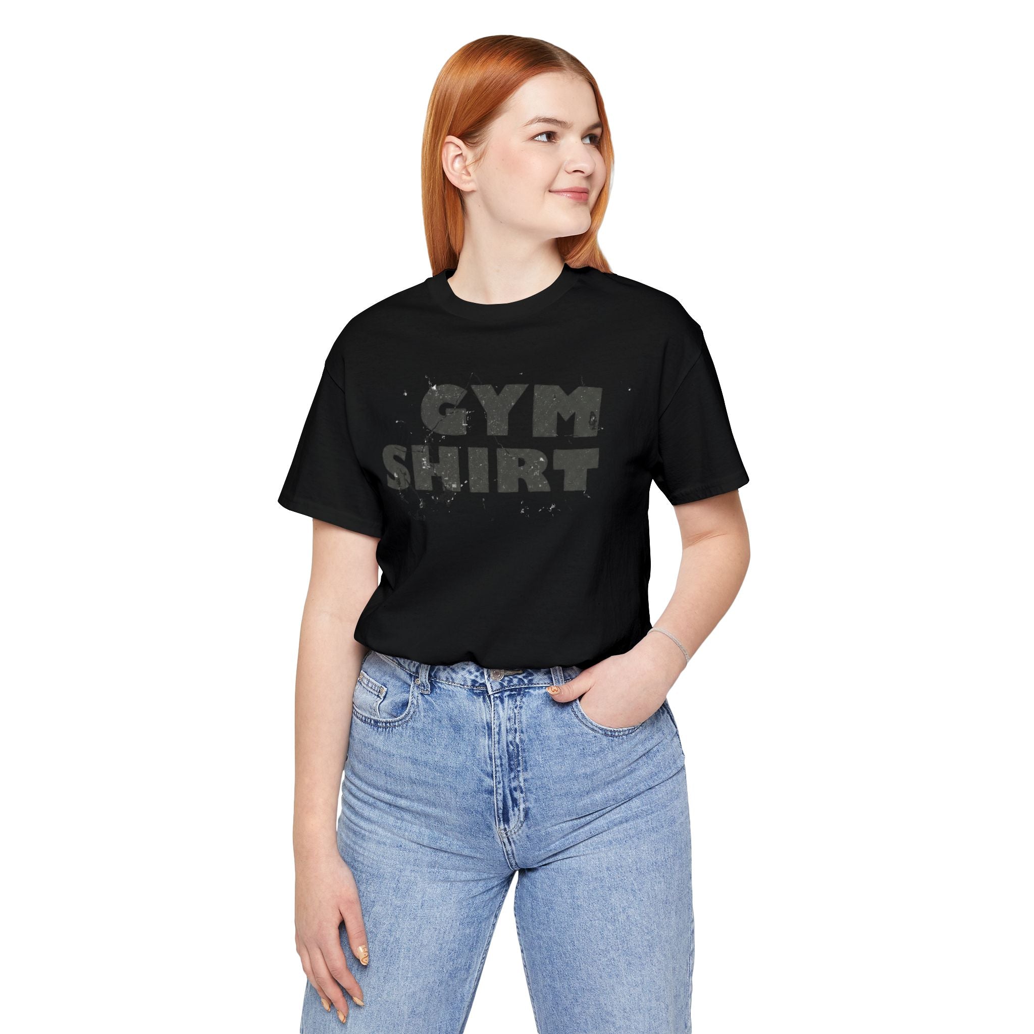 The Literal "Gym Shirt" | Distressed Vintage Tee