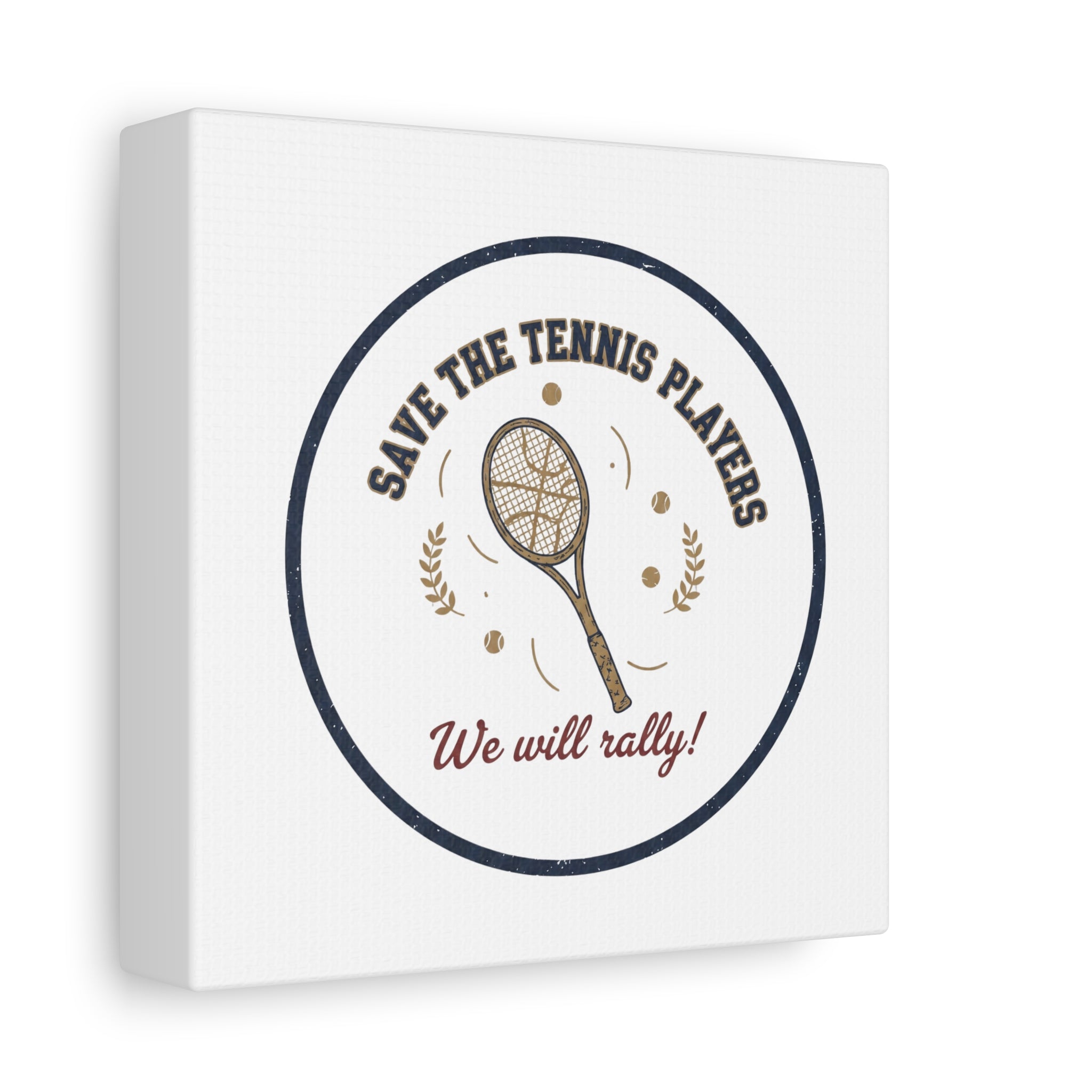 Save the Tennis Players Canvas | Tennis vs Pickleball Meme, Racquet Sport Humor